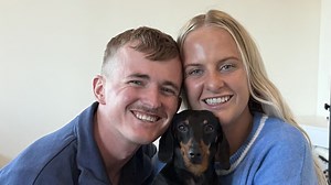 After 529 days alone in the Australian bush, Valerie the mini dachshund is home