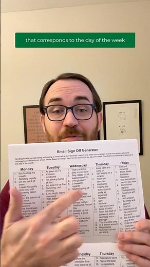 What’s your best email sign off?