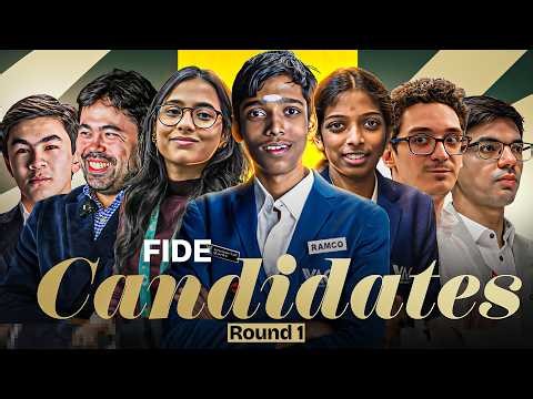 FIDE Candidates 2026 | Round 1 | Pragg vs Anish, Vaishali vs Bibisara, Divya vs Muzychuk