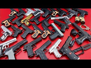 My Single Bead Gun Collection. Black Bead Guns. Deagle- Glock-Ups-SIG Sauer-Beretta 92FS