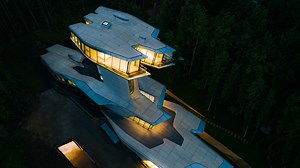 Zaha Hadid’s Only Private Residential Home Is Now Completed
