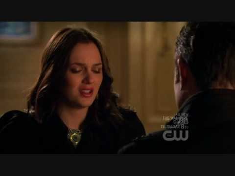 Gossip Girl Chuck and Blair break up scene season 3 episode 17 Inglorious Bassterds