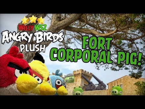 Angry Birds Plush Season 2 Episode 7 | Fort Corporal Pig!