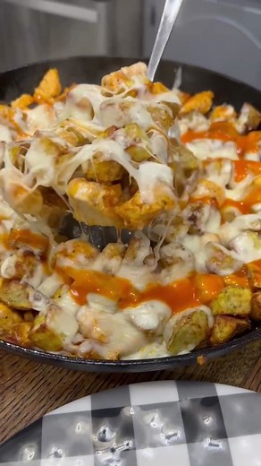 Easy Buffalo Chicken Skillet Recipe