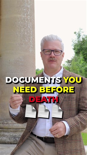 38K views · 315 reactions | Here are the 3 documents you need before death! | MP Estate Planning UK | Facebook