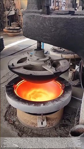 The whole process of die-casting iron pot
