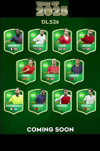 Team os DLS 25 coming soon