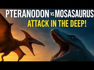 Pteranodon vs Mosasaurus: The Most Realistic & INSANE Cretaceous Ocean Ambush (4K CGI)