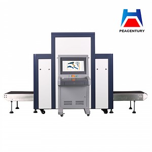 [Hot Item] X-ray Parcel Scanner Hpc- 10080 Public Traffic System Baggage Scanner Exhibition X Ray Security Inspection Machine