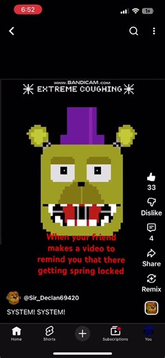 When a friend reminds you there getting spring locked