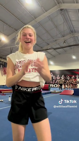 Osu dance team got this song engraved in my brain, so why not make a dramatic bts stunt complation to it 🤷‍♀️ I call it: Will It Stunt #fyp #cheer #stunts