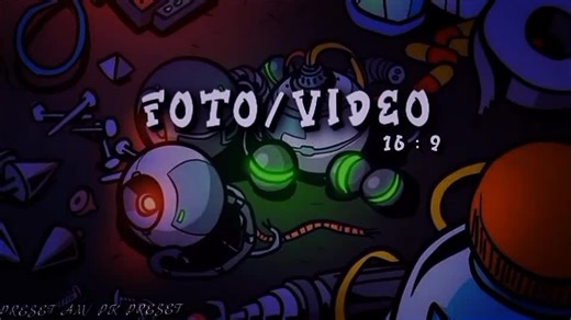 Futuristic Animation with Robots and Neon Accents