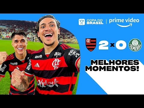 FLAMENGO 2 X 0 PALMEIRAS! | Melhores Momentos | Copa do Brasil 2024