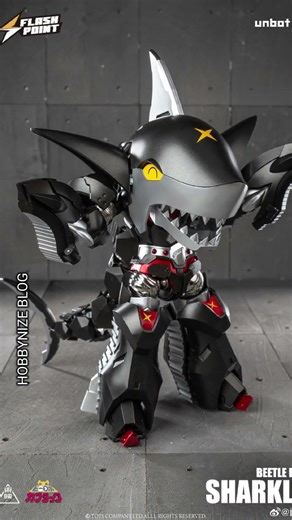 B-Robo Kabutack Shark Chili #BeetleRobot #Sharkler #FlashPoint