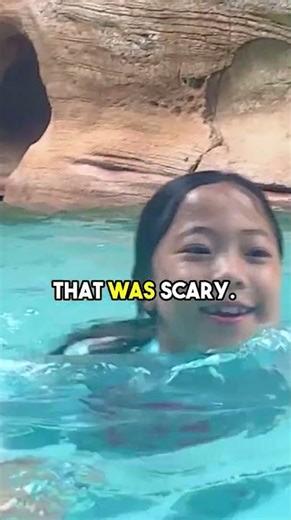 Sliding Down the Waterslide at Disney Aulani!