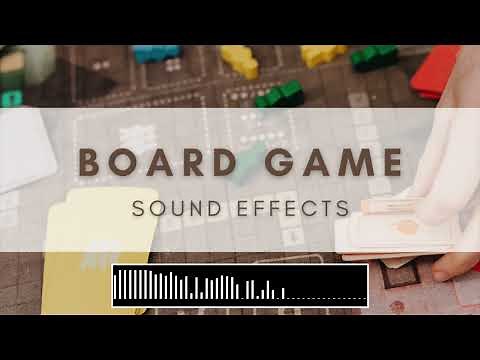Board Game Sound Effects No Copyright - 25 SFX Free