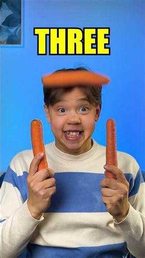 Let's Count Carrots!🥕 Learn numbers!🔢 #kids #learn