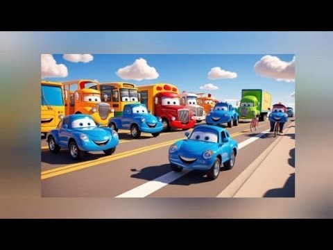"🚦 Let's Drive & Sing! The Ultimate Traffic Song for Kids | Catchy Nursery Rhymes Fun!"