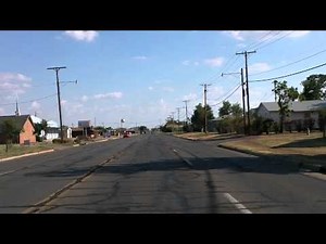 Drive through Altus Oklahoma