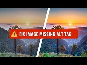 How to Find and Fix Image Missing Alt Tag