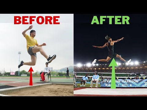 Increase Long Jump HEIGHT and Improve Take off Technique