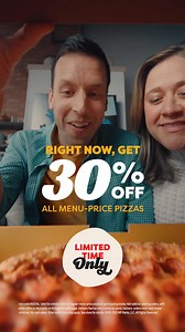 Let Marco's take care of dinner and get 30% on all of your favorites. Any size, any topping, any menu-price pizzas. Real quality, real variety, a real big deal Valid 1/6 - 2/2 only. Price and participation may vary. Terms and conditions may apply. See store or marcos.com for details. | Marco's Pizza