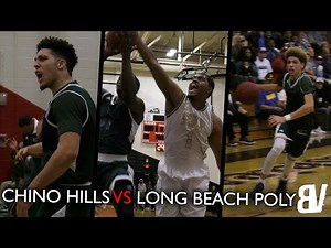 LiAngelo Ball Comes In CLUTCH! Chino Hills CLOSE GAME VS Long Beach Poly FULL HIGHLIGHTS