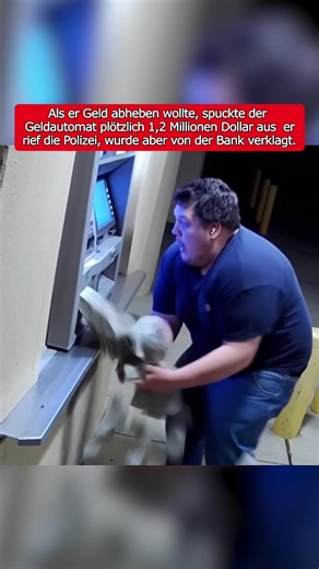 Geldautomat gibt versehentlich 1,2 Millionen Dollar aus