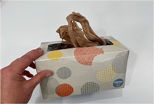 DIY Plastic Shopping Bag Dispenser | Recycled Tissue Box