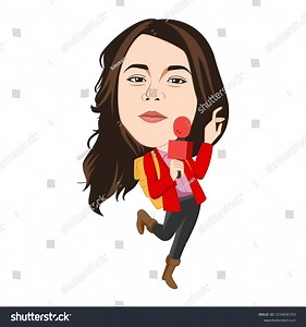 Tv Hosts Female: Over 857 Royalty-Free Licensable Stock Illustrations & Drawings | Shutterstock