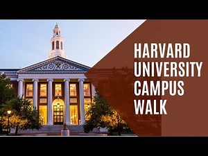HARVARD CAMPUS WALK 4K | WALK THROUGH HARVARD UNIVERSITY 4K| TOUR OF HARVARD CAMPUS AND SQUARE