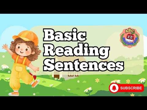 Basic Reading Sentences for Kids | Simple English Reading Practice