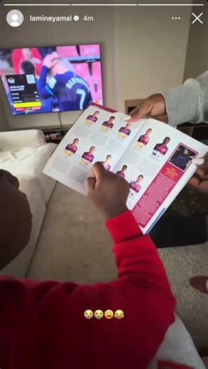 Keyne, irmão do Lamine Yamal, mostra que sabe o nome de todo o elenco do Barcelona