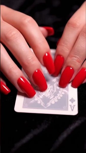 AI ASMR Plastic Playing Card Tapping Trigger