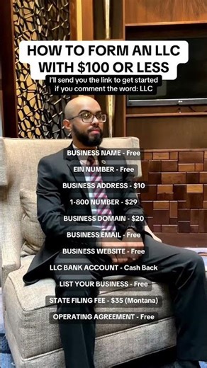 Create Your LLC With $100 Or Less