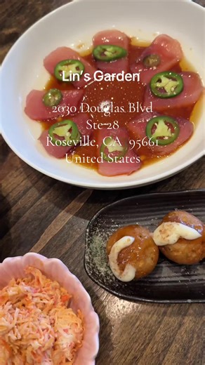 Delicious Sushi at Lin's Garden in Roseville