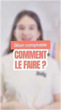 Comment faire un bilan comptable ? Actif VS Passif ⚡️ #bilancomptable #comptabilite