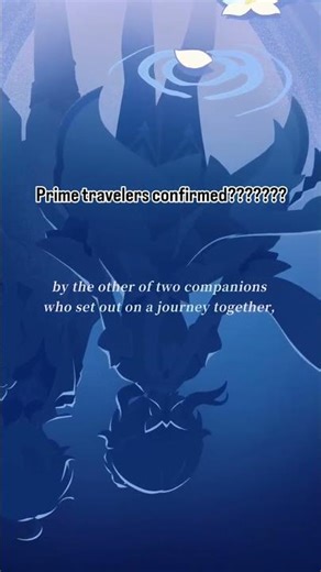 prime aether and lumine? (genshin impact 3.0)