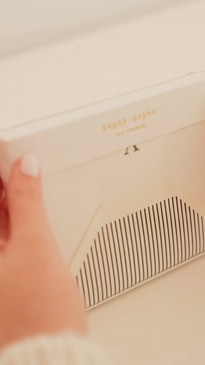 Our Monogram Note Sets just got an upgrade.  Each initial is packaged in a beautiful gift box and now comes with 8 cards. ✨ | Sugar Paper Los Angeles | Facebook