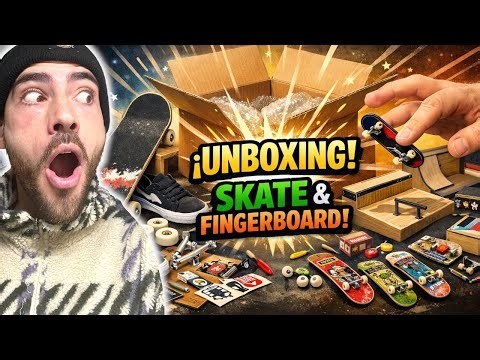 ❌UNBOXING: SURPRISE SKATEBOARD AND FINGERBOARD PACK ✅