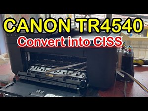 Canon TR4540 Continuous ink CISS | CANON PIXMA