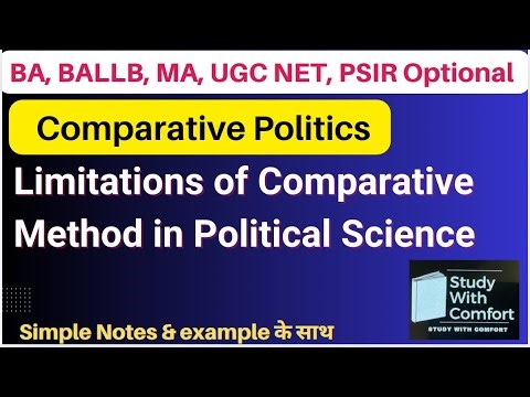 Limitations of the Comparative Method in Political Science | UPSC Mains Answer Writing