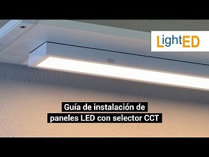 LightED LED Panel DIMMABLE with CCT Selector | Easy Step-by-Step Installation