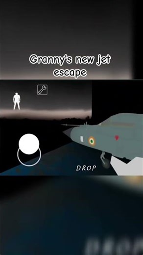 Granny's new jet escape on 5th days [hard mode].#granny #youtubeshorts #viralvideo #horror .