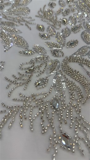 Shah_parcha | New stone designe pure crystal used by hand #textiledesign #iranian #parcha #textiledesign #lace | Instagram