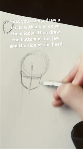 How to draw a head with tips on different angles #drawingreferences #tutorial #art #head #howtodraw