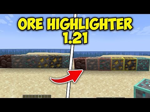 How to Download and Install the Ore Highlighter Resource Pack in Minecraft 1.21.