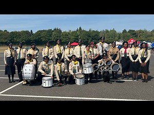 NEC Drill & March Team showing off their Fancy Drill | NEC Pathfinder Fair