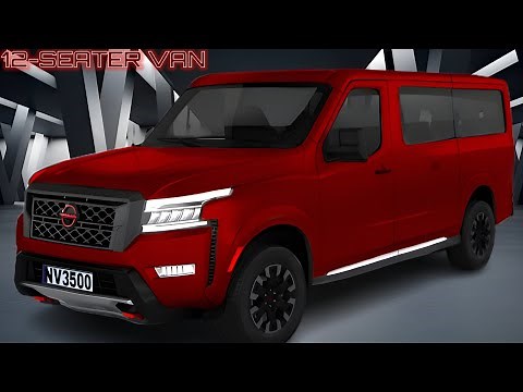 The Best 12-Seater VAN🔥 Next-Generation 2024/2025 NISSAN NV3500 Passanger