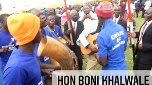 Enjoying sweet Isukuti music today in Bukhungu Stadium | Dr Boni Khalwale,CBS